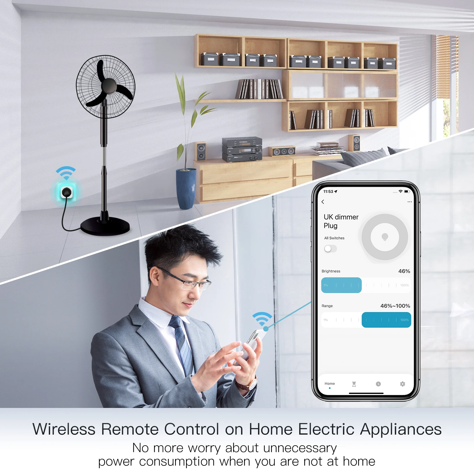 MOES Tuya WiFi Smart Plug Soke - Smart Outdoor Plug ulasan dan harga