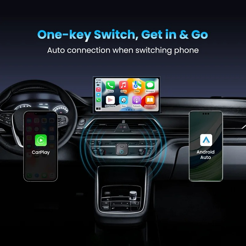 CA525-M Mini Adapter CarPlay B - Wifi Smart Plug ulasan dan harga