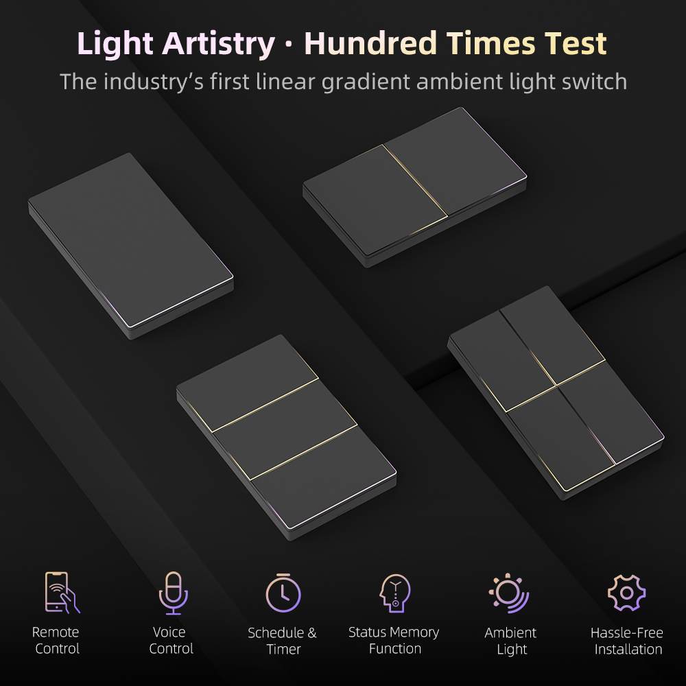 AVATTO Sakelar Lampu Pintar Wi - Tuya Smart Switch ulasan dan harga