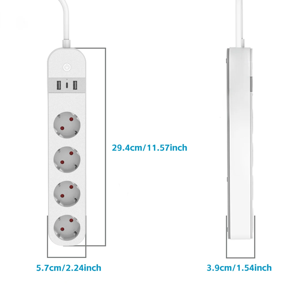 BORUIDAPLS EU Plug WiFi Smart  - Smart Power Strip ulasan dan harga