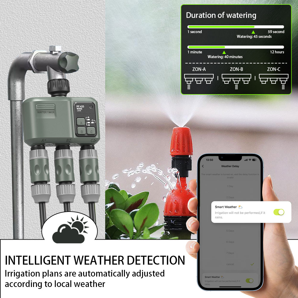 Tuya Wifi+RF433 Timer Air 3-ou - Wifi Smart Plug ulasan dan harga
