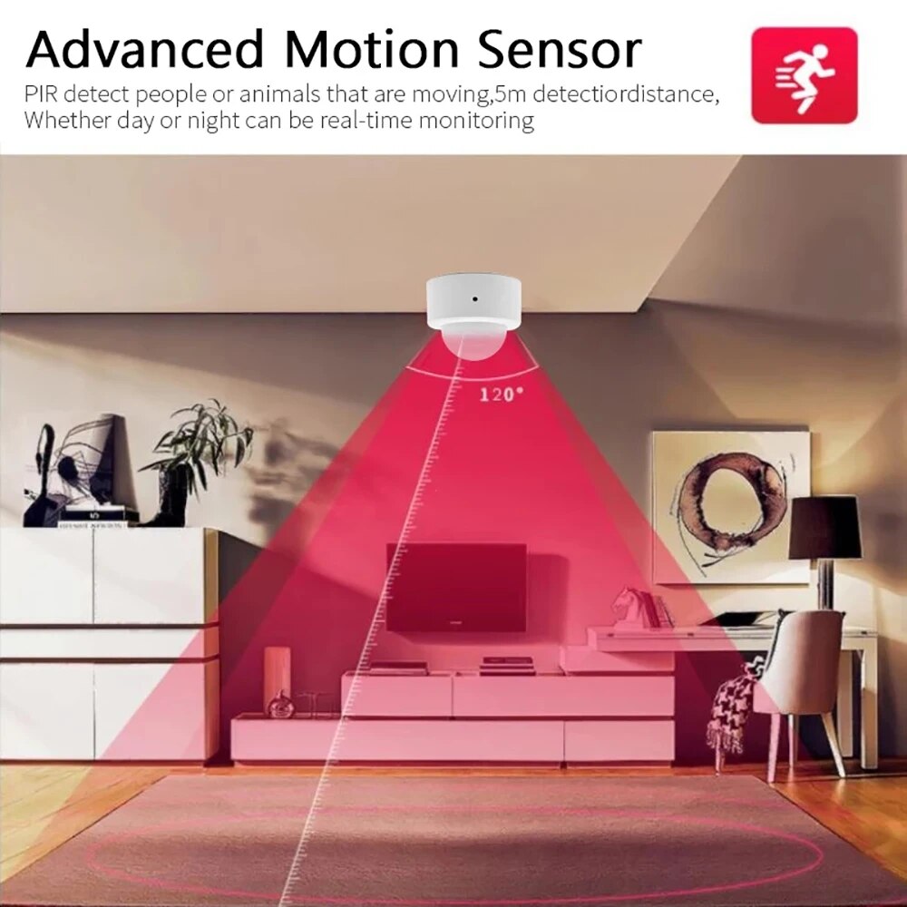 Zigbee Sensor gerak Mini PIR,  - Zigbee Gateway ulasan dan harga