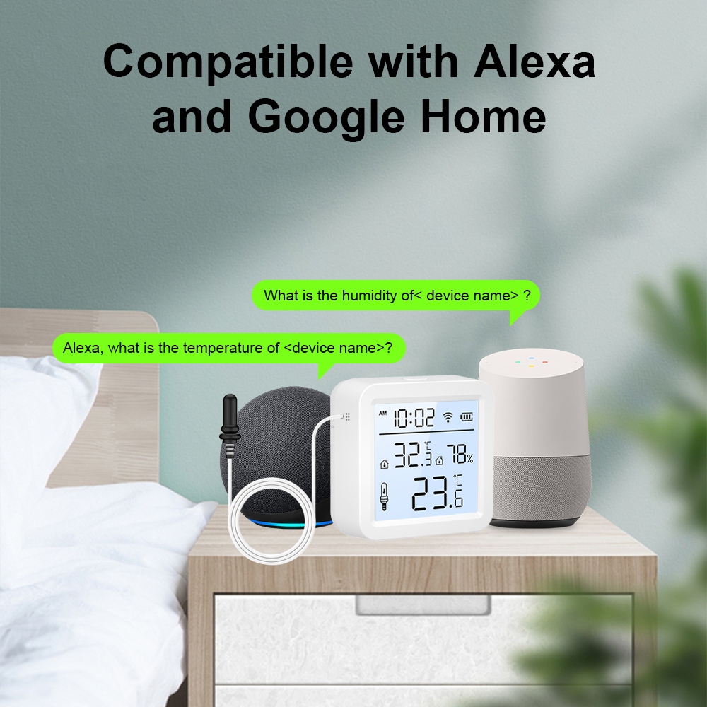 Sensor Suhu dan Kelembapan WiF - Smart Home Outdoor ulasan dan harga