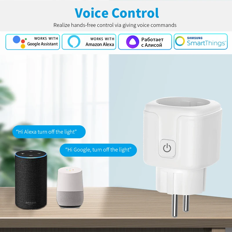Soket pintar Tuya colokan pint - Smart Outdoor Plug ulasan dan harga