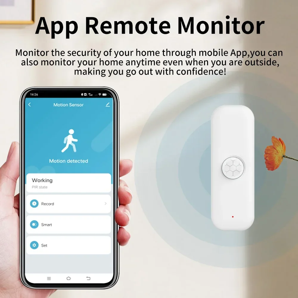 Tuya Sensor gerak WiFI PIR tub - Smart Home Outdoor ulasan dan harga