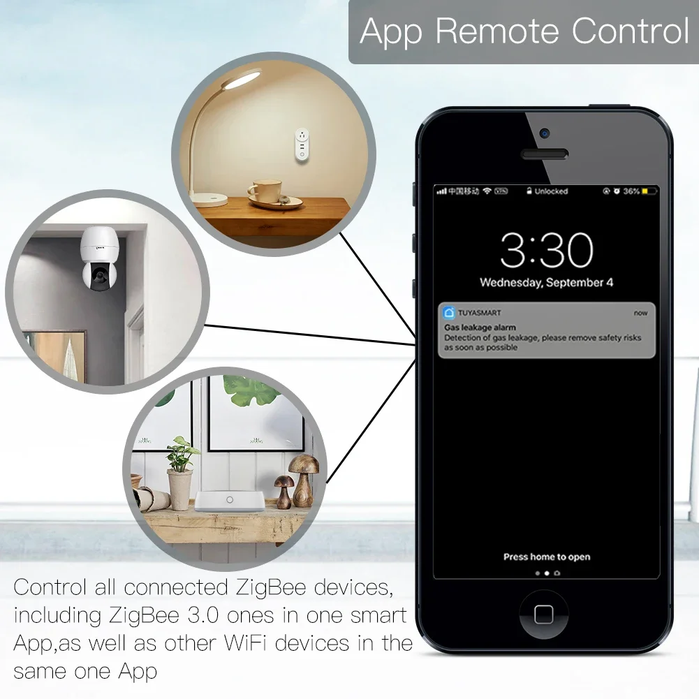 Tuya ZigBee 3.0 Smart Gateway  - Smart Home Outdoor ulasan dan harga